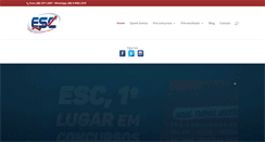 Desktop Screenshot of escconsultoria.com.br