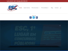 Tablet Screenshot of escconsultoria.com.br